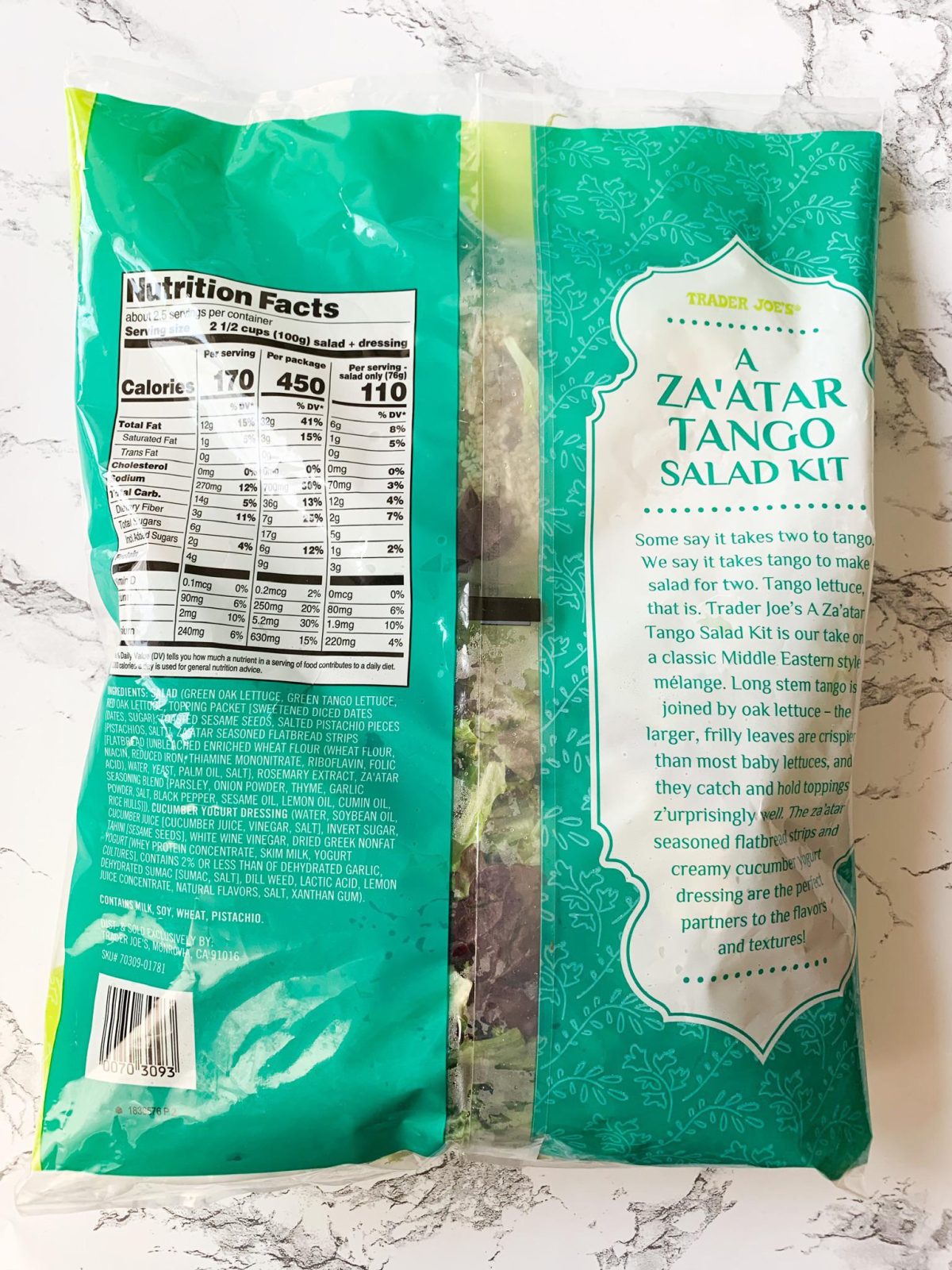 A Zaatar Tango Salad Kit Review