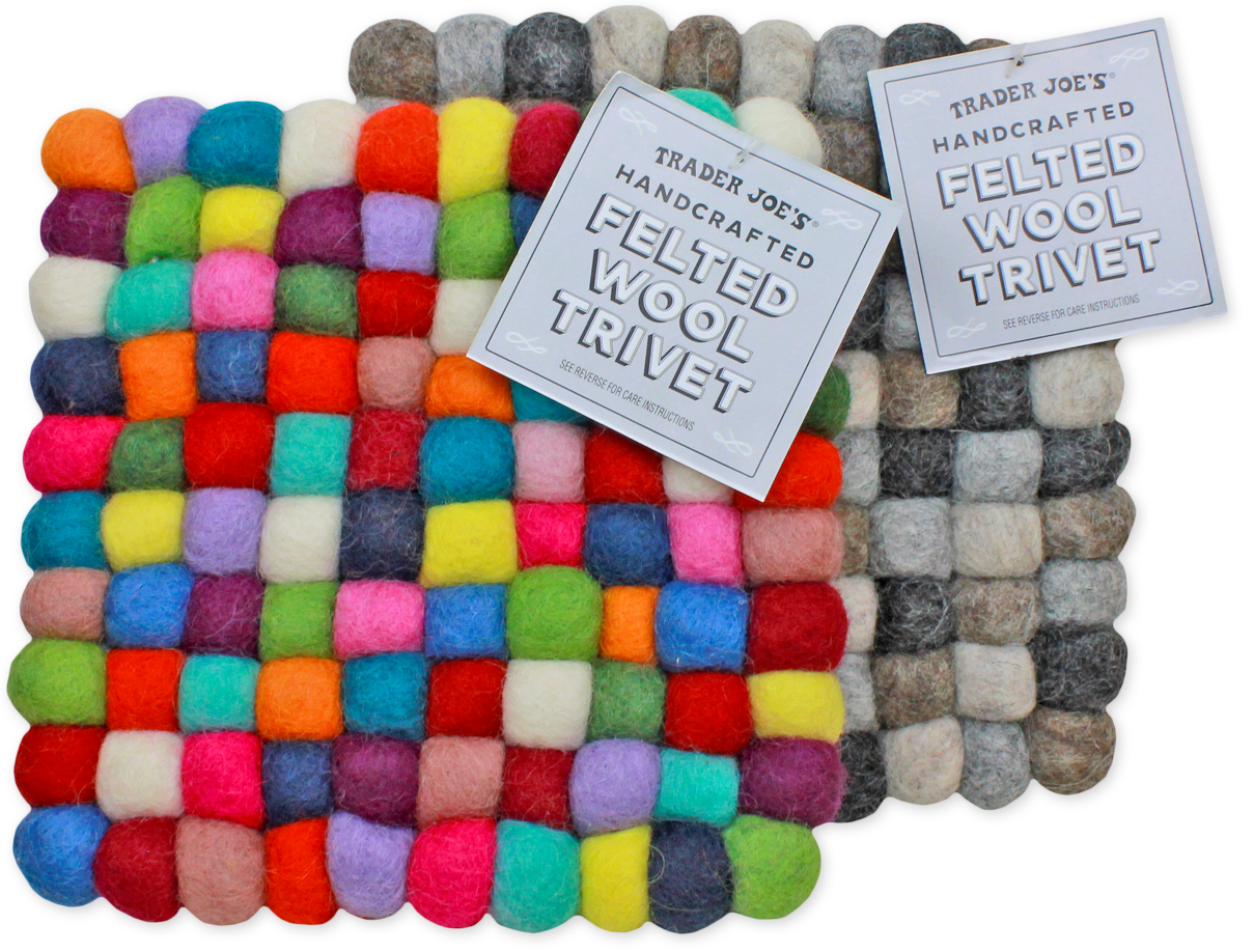 Felted Wool Trivets Holiday Edition Review