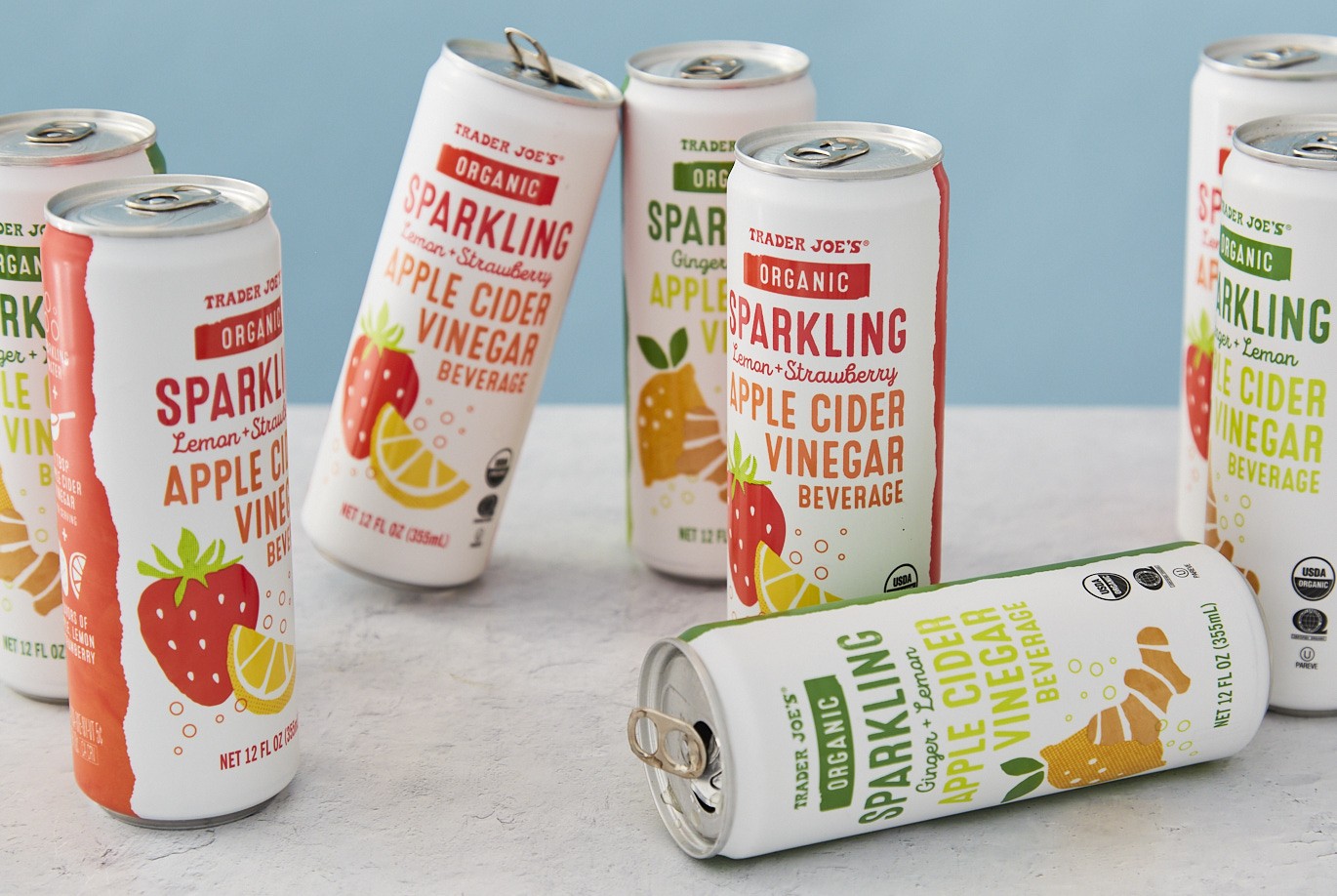 Organic Sparkling Lemon + Strawberry Apple Cider Vinegar Beverage Review
