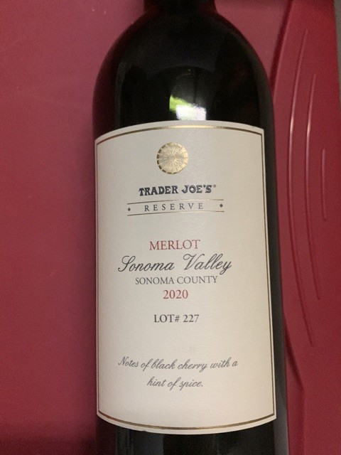 Reserve Merlot Sonoma Valley 2020 Review