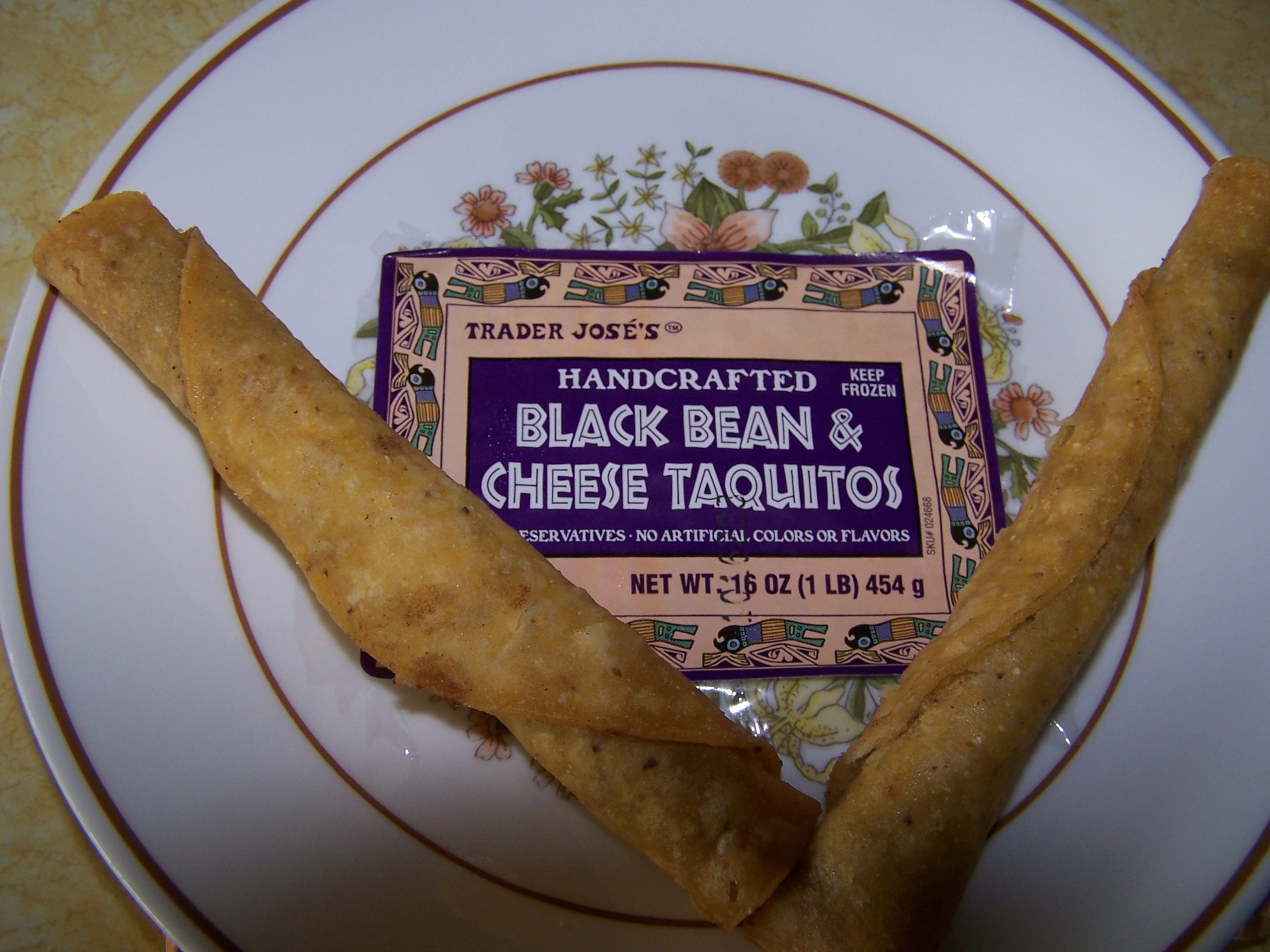 Black Bean  Cheese Taquitos Review
