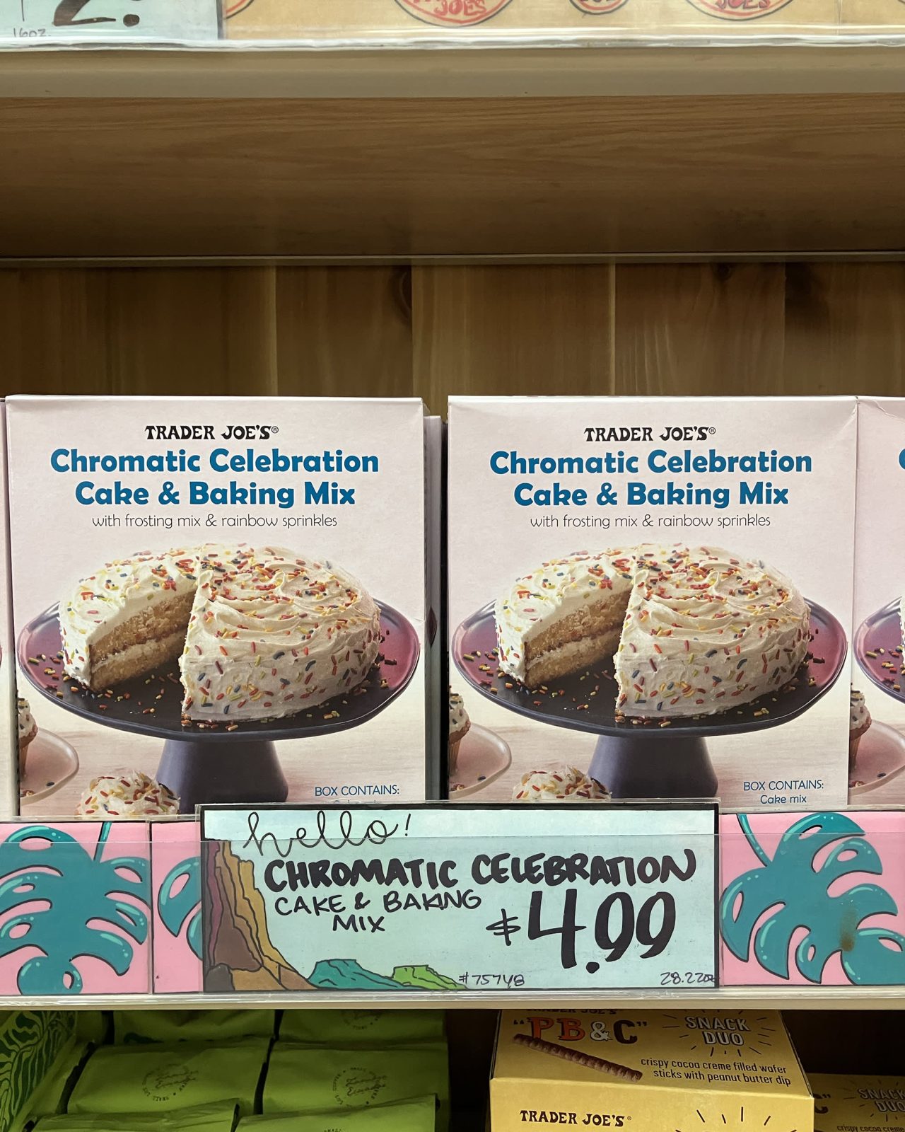 Chromatic Celebration Cake  Baking Mix Review