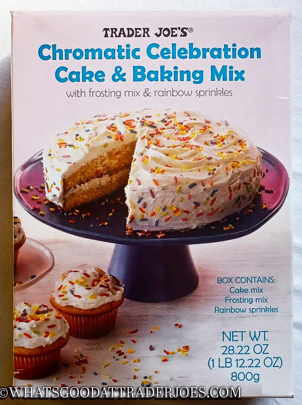 Chromatic Celebration Cake  Baking Mix Review
