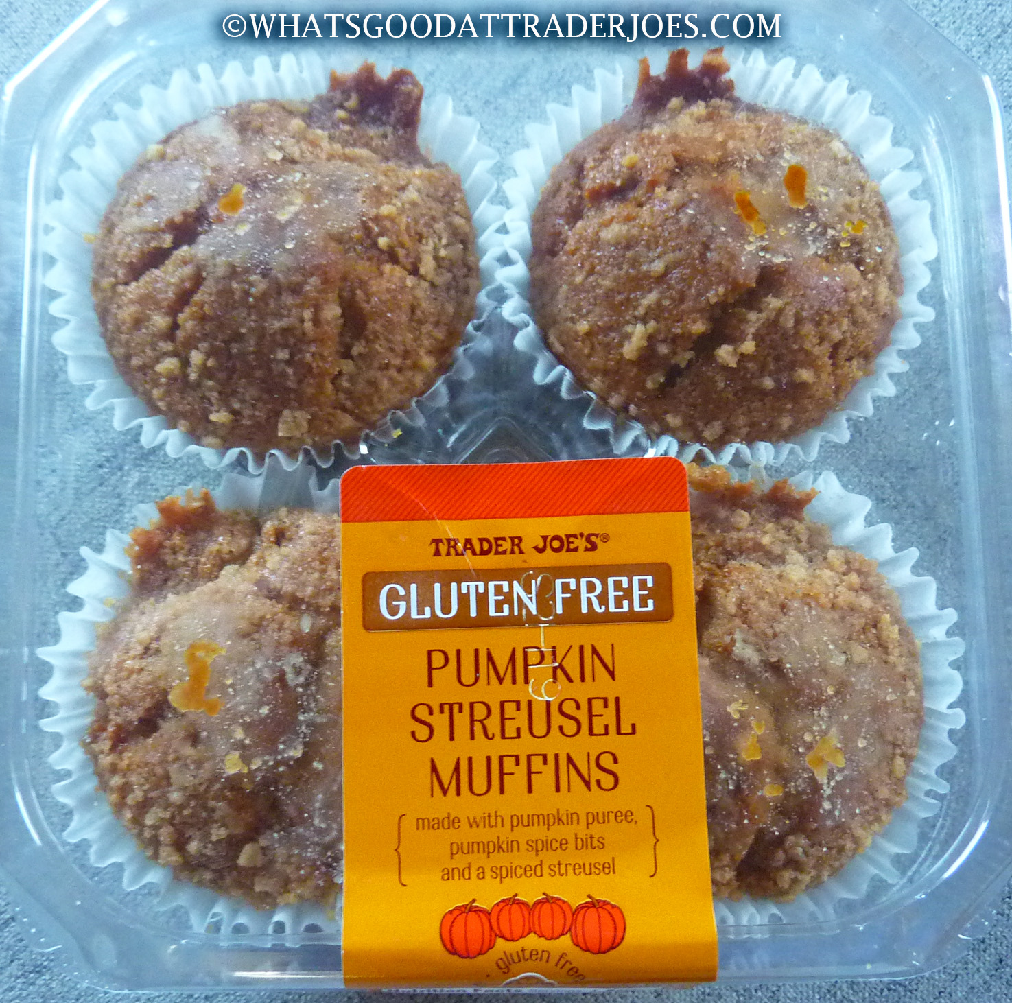 Gluten Free Pumpkin Streusel Muffins Review