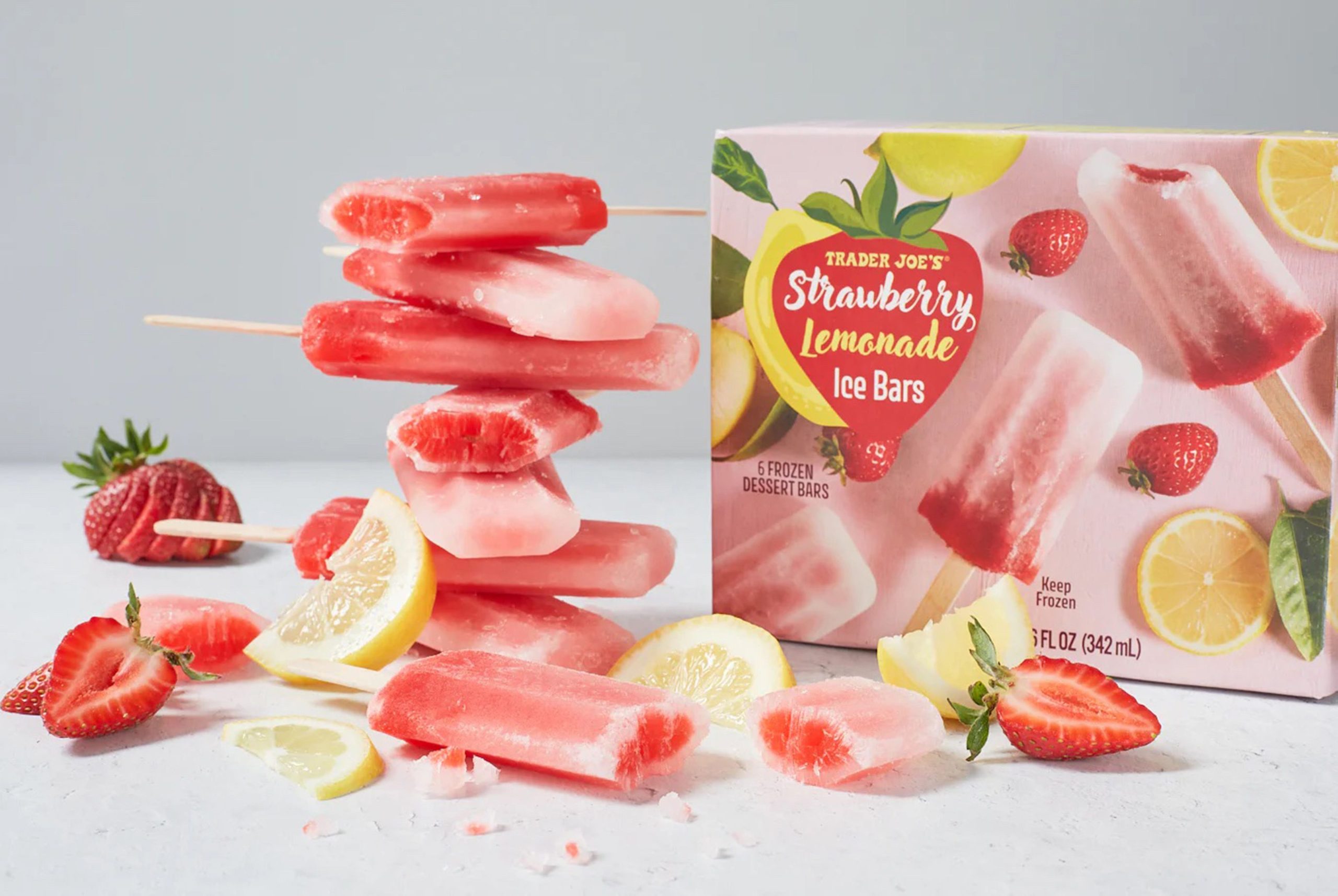 Strawberry Lemonade Ice Bars Review