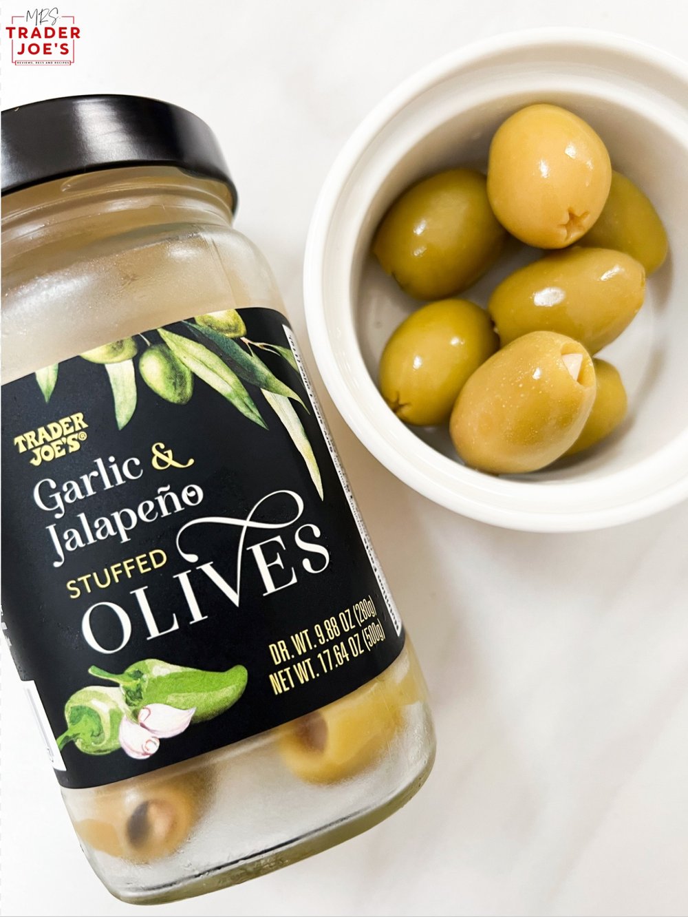 Garlic  Jalapeño Stuffed Olives Review